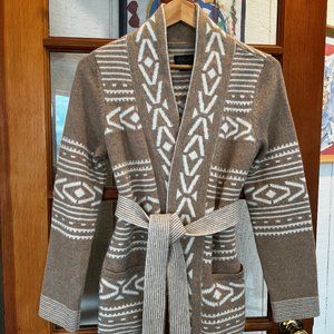 Lodge Wrap Cardigan Sweater | Pendleton Woolen MIlls S Small